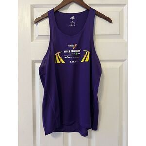NEW BALANCE ACHILLES HOPE & POSSIBILITY 4 MILE RACE TANK TOP -2024